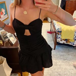 ASOS Black Mini Going-Out Dress